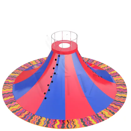 Volcano commercial inflatable slide