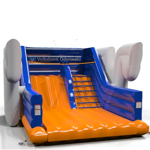 Volksbank commercial inflatable slide