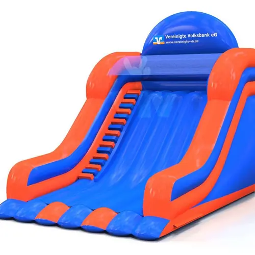 "Volksbank" - Collection Volksbank commercial inflatable slide