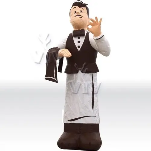 Waiter 5 m commercial custom inflatable