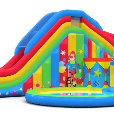 Water Slide Circus - Collection Circus commercial inflatable slide