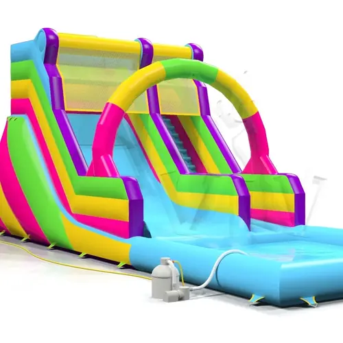 Water Slide Startup L commercial inflatable slide