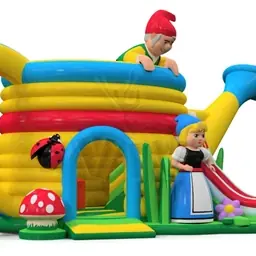 Watering Can roofed inflatable bounce