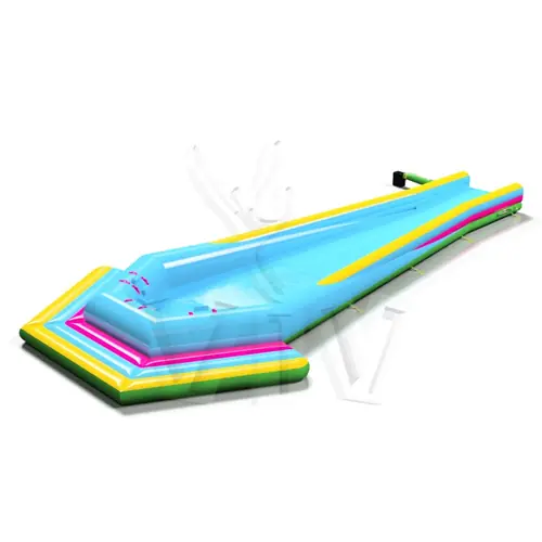 Waterslide Pool 16m Startup POLYMAT commercial inflatable slide