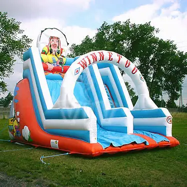 Winnetou inflatable slide