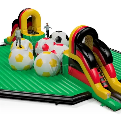 Wipe-Out Football commercial inflatable wipe-out attraction