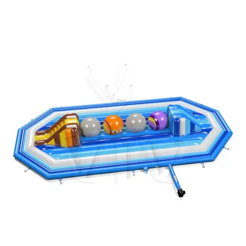 Wipe Out L commercial inflatable wipe-out attraction