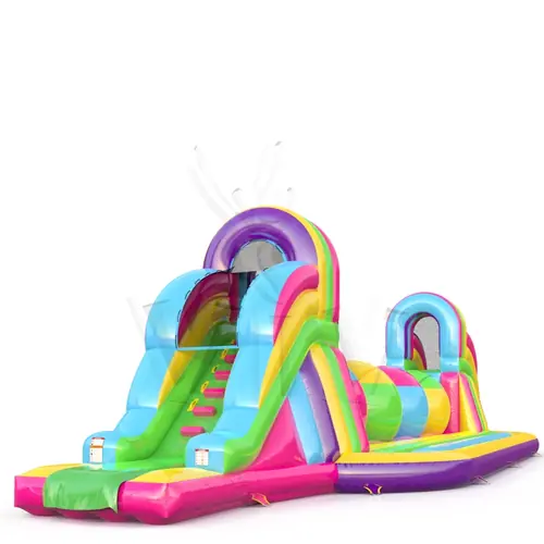 Wipe Out L Startup commercial inflatable wipe-out attraction