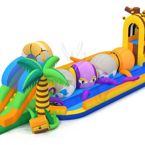 Wipe-Out Pirate - Collection Pirate commercial inflatable wipe-out attraction