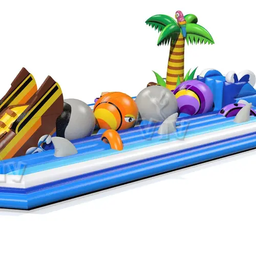 Wipe-Out Pirate M - Collection Pirate commercial inflatable wipe-out attraction