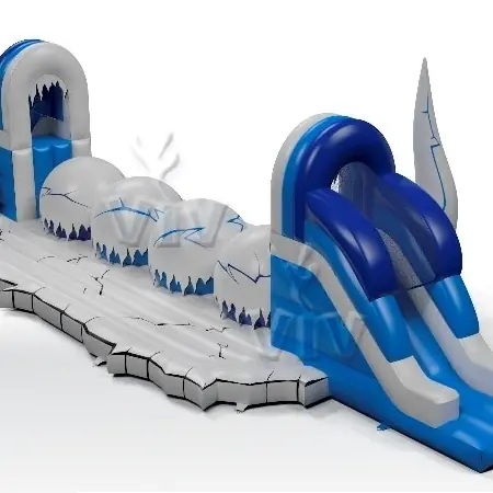 Wipe-Out Snowballs - Collection Snow Queen commercial inflatable wipe-out attraction