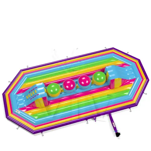 Wipe Out Startup L commercial inflatable wipe-out attraction