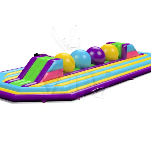 Wipe-Out Startup M - Medium commercial inflatable wipe-out attraction