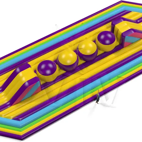 Wipe-Out Startup XL - Extra Large commercial inflatable wipe-out attraction